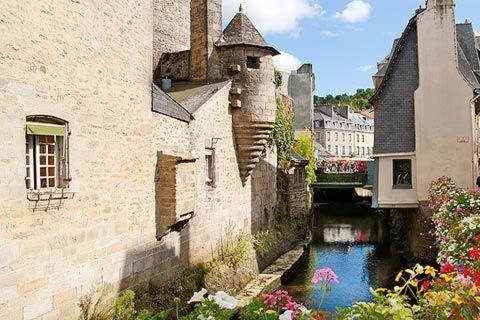 Hotel Dupleix - Hyper Centre - Parking Et Garage Gratuit Quimper Luaran gambar